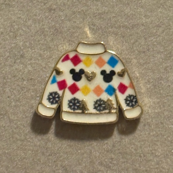 Disney x BaubleBar Holiday Christmas Winter Mickey Stud Earrings Set, 3 pcs - Picture 7 of 12